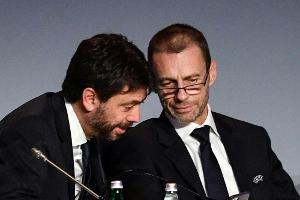 Wegen Super League: Zerwürfnis zwischen Ceferin und Agnelli