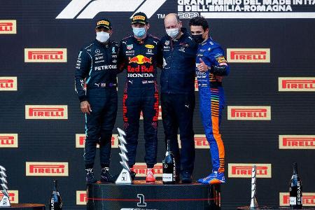 Podium - Imola - Formel 1 - GP Emilia Romagna - 2021