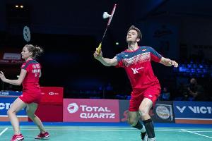 Badminton-EM: Mixed-Doppel hat Medaille sicher - Li ausgeschieden