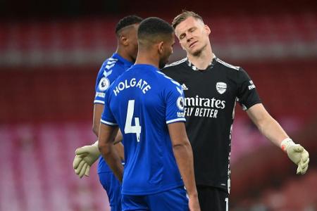 Leno patzt: Europapokal-Plätze rücken für Arsenal in immer weitere Ferne Leno patzt: Europapokal-Plätze rücken für Arsenal in immer weitere Ferne