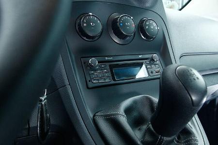 Mercedes Citan 109 CDI, Mittelkonsole