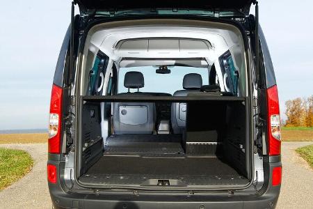 Mercedes Citan 109 CDI, Kofferraum, Ladefläche