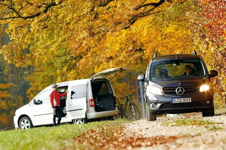 Mercedes Citan 109 CDI, Frontansicht, Seitenansicht