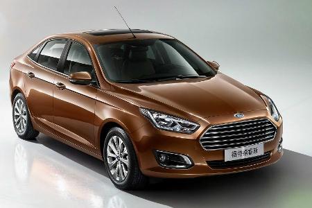 Ford Escort Facelift (2021) für China: Die Legende lebt weiter