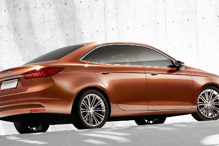 Ford Escort Facelift (2021) für China: Die Legende lebt weiter