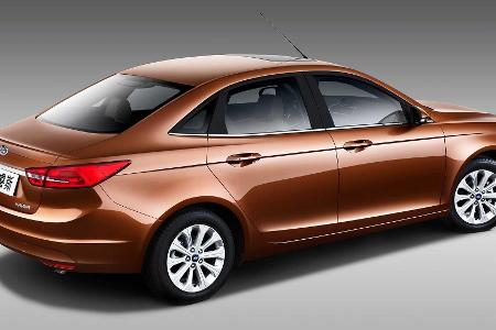 Ford Escort Facelift (2021) für China: Die Legende lebt weiter