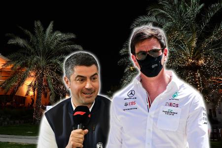 Michael Masi und Toto Wolff haben einander in Bahrain missverstanden