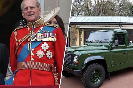 Prinz Philip hat Insignien und Bestattungsauto für seine Beerdigung selbst ausgewählt Prinz Philip hat Insignien und Bestattungsauto für seine Beerdigung selbst ausgewählt