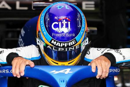 Fernando Alonso - Alpine - Formel 1 - Imola - GP Emilia Romagna - 16. April 2021