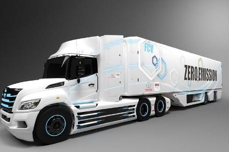 10/2020, Toyota Hino Brennstoffzellen Lkw USA 10/2020, Toyota Hino Brennstoffzellen Lkw USA