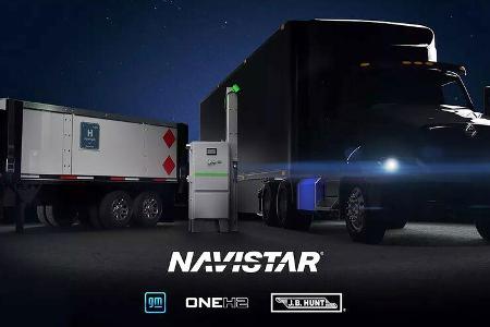 Navistar Wasserstoff Lkw