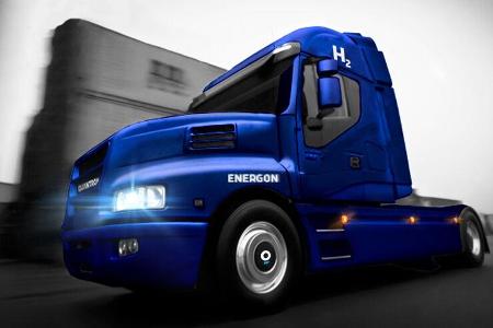 Quantron AG realisiert Brennstoffzellen-Lkw in Europa