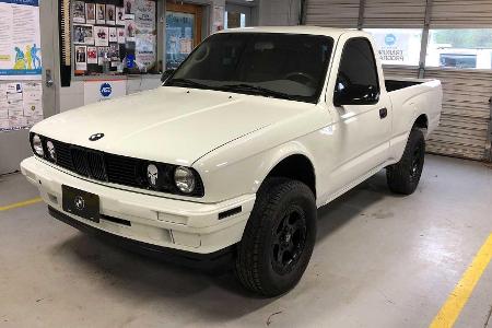 Toyota Pick-up mit E30-3er-Gesicht sieht überraschend gut aus