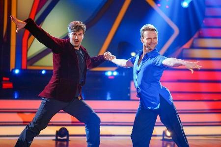 Nicolas Puschmann (l.) tanzt seit Anfang März mit Vadim Garbuzov bei Nicolas Puschmann (l.) tanzt seit Anfang März mit Vadim Garbuzov bei