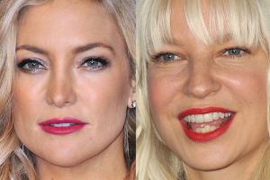 Kate Hudson (l.) und Sia wurden mit "Razzies"-Preisen bedacht.