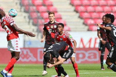 Meisterfeier vertagt: Bayern verlieren gegen furiose Mainzer Meisterfeier vertagt: Bayern verlieren gegen furiose Mainzer