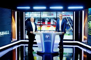 Uli Hoeneß (li.) und Florian König im RTL-Studio.