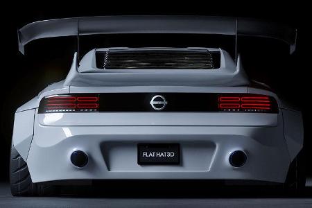 Flat Hat 3D Nissan Z Proto Widebody Slantnose