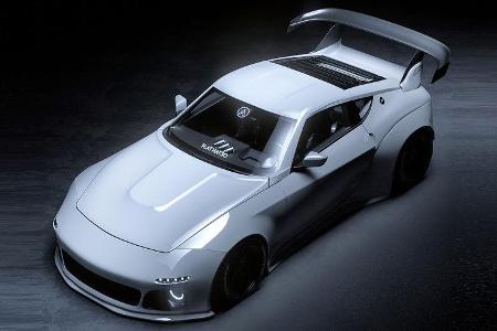 Flat Hat 3D Nissan Z Proto Widebody Slantnose