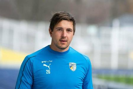 Kevin Pannewitz kurz vor seinem Rauswurf bei Carl Zeiss Jena.