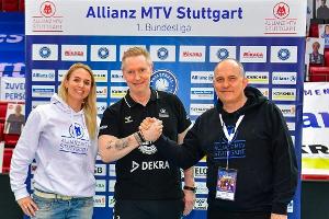 Volleyball: Aleksandersen bleibt Trainer der Stuttgarterinnen