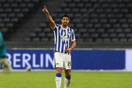 Khedira zum Derby wohl wieder im Hertha-Kader Khedira zum Derby wohl wieder im Hertha-Kader