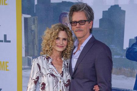 Kevin Bacon mit Frau Kyra Sedgwick bei einer Premierenfeier 2019 Kevin Bacon mit Frau Kyra Sedgwick bei einer Premierenfeier 2019