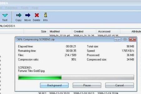 7-Zip - Zippen Sie Ihre Dateien, bevor Sie diese per Mail versenden. So sparen Sie Bandbreite – der Empfänger übrigens auch.