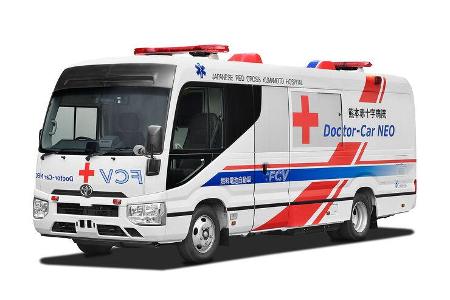 Toyota Krankenwagen Brennstoffzellenantrieb Toyota Krankenwagen Brennstoffzellenantrieb