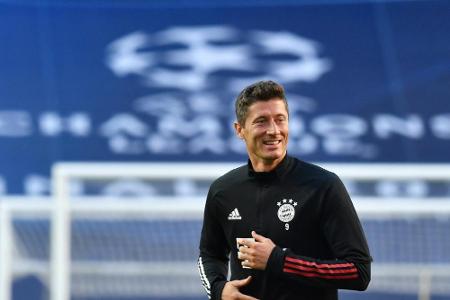Lewandowski steigt ins Lauftraining ein Lewandowski steigt ins Lauftraining ein