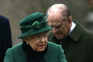 Queen Elizabeth II. und Prinz Philip im Jahr 2018