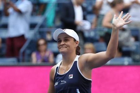 Barty besteht Auftaktprüfung Barty besteht Auftaktprüfung