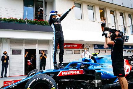 Esteban Ocon - Alpine - GP Ungarn 2021 - Budapest - Rennen
