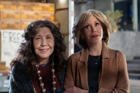 Jane Fonda (r.) und Lily Tomlin als das ebenso ungleiche wie liebenswerte Duo Jane Fonda (r.) und Lily Tomlin als das ebenso ungleiche wie liebenswerte Duo