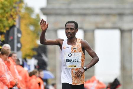 Äthiopiens Laufstar Bekele startet beim Berlin-Marathon Äthiopiens Laufstar Bekele startet beim Berlin-Marathon
