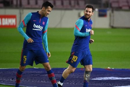Barca-Kapitän Busquets richtet bewegende Worte an Messi Barca-Kapitän Busquets richtet bewegende Worte an Messi