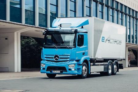 06/2021, Mercedes eActros Elektro-Lkw