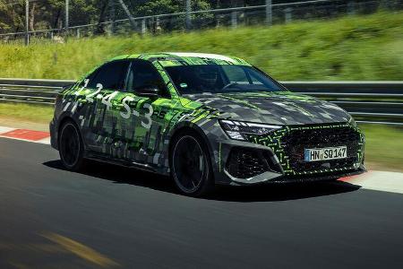Audi RS3 bei der Nordschleifen-Rekordfahrt