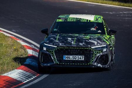 Audi RS3 bei der Nordschleifen-Rekordfahrt
