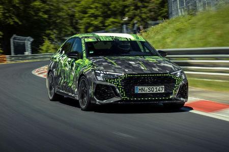 Audi RS3 bei der Nordschleifen-Rekordfahrt