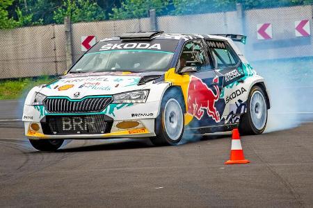 Skoda Fabia RE-X1 Kreisel - Elektro-Rallyeauto - ÖRM - 2021 Skoda Fabia RE-X1 Kreisel - Elektro-Rallyeauto - ÖRM - 2021