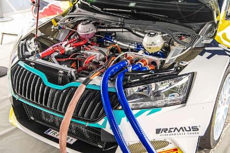 Skoda Fabia RE-X1 Kreisel - Elektro-Rallyeauto - ÖRM - 2021