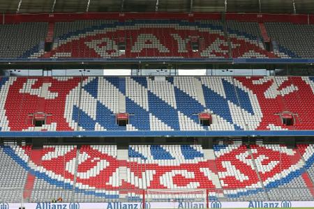 Riesiges Bayern-Logo in Einflugschneise des Münchner Flughafens Riesiges Bayern-Logo in Einflugschneise des Münchner Flughafens