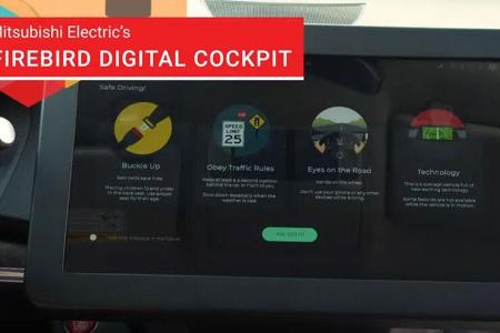 Mitsubishi Electric Firdbird Digital Cockpit