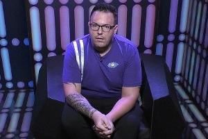 Daniel Kreibich im Moment seiner Entscheidung, "Promi Big Brother" zu verlassen.