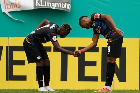 RB gibt sich keine Blöße: Marsch feiert erfolgreiches Pflichtspieldebüt RB gibt sich keine Blöße: Marsch feiert erfolgreiches Pflichtspieldebüt
