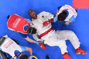 Ellenbogenverletzung stoppt Gold-Träume von Karate-Weltmeister Horne