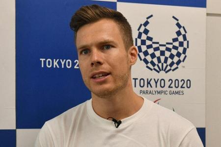 Para-Star Rehm wirbt beim Supercup für Paralympics Para-Star Rehm wirbt beim Supercup für Paralympics