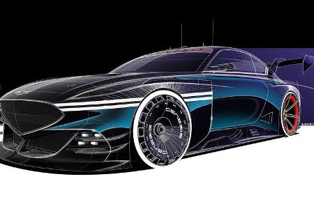 08/2021, Genesis Rennwagen-Studien Monterey Car Week 2021
