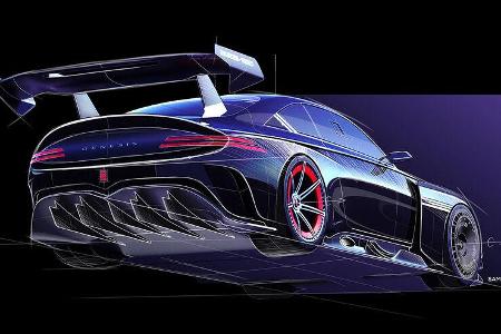 08/2021, Genesis Rennwagen-Studien Monterey Car Week 2021